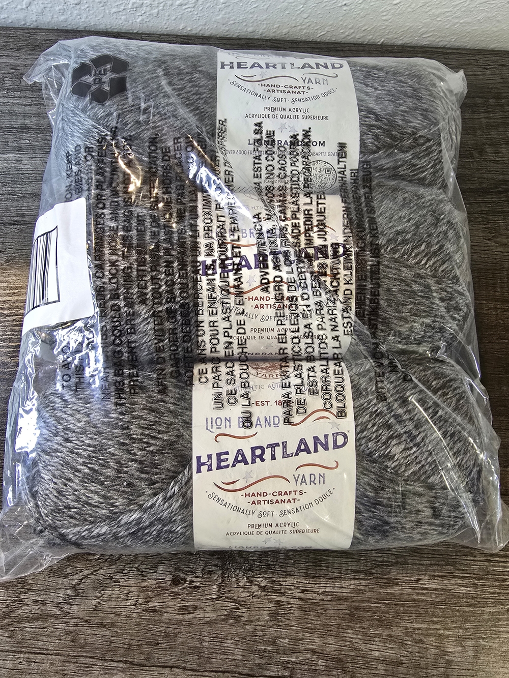 3 Pack Lion Brand Yarn Heartland Yarn Great Smoky Mountains